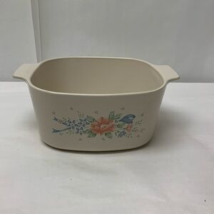 Vintage Corningware Symphony casserole dish A-3-B  3 quart 3 liter no lid